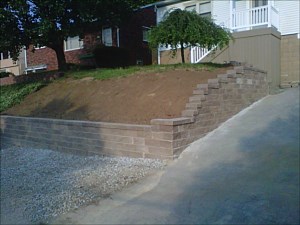 Pittsburgh (Carrick) Retaining Wall